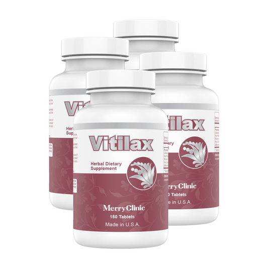 白癜风片组合： 4 瓶 Vitilax Tablets Package (4 Bottles)